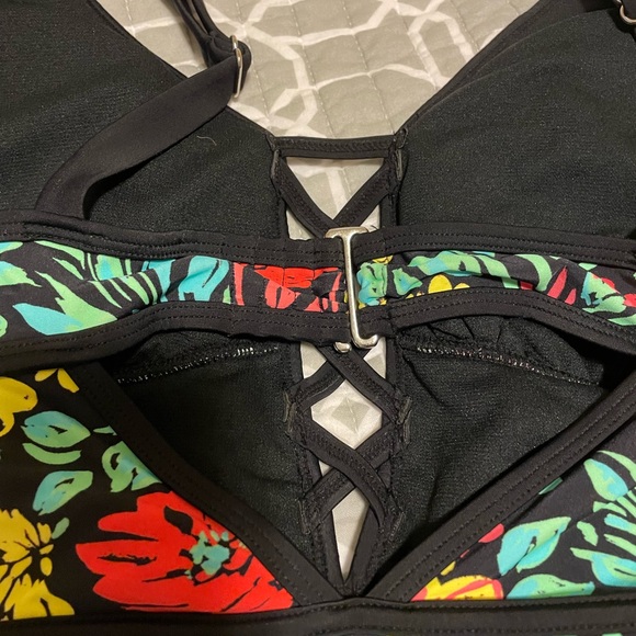 COPY - NWOT AdoreMe Contour Floral One Piece - Picture 6 of 6